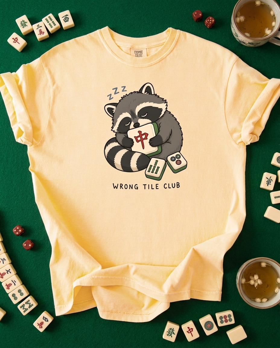 Raccoon Wrong Tile Club