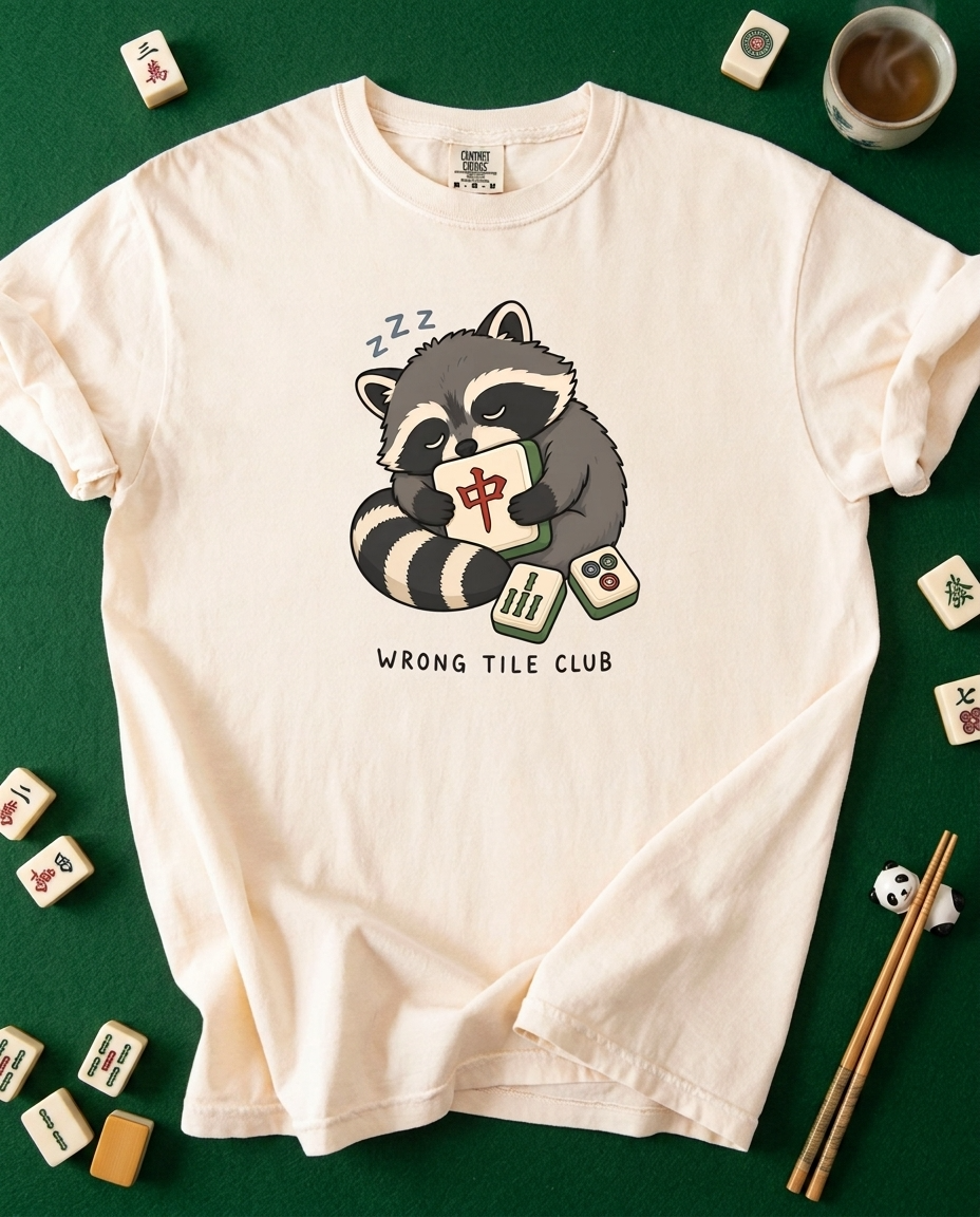 Raccoon Wrong Tile Club