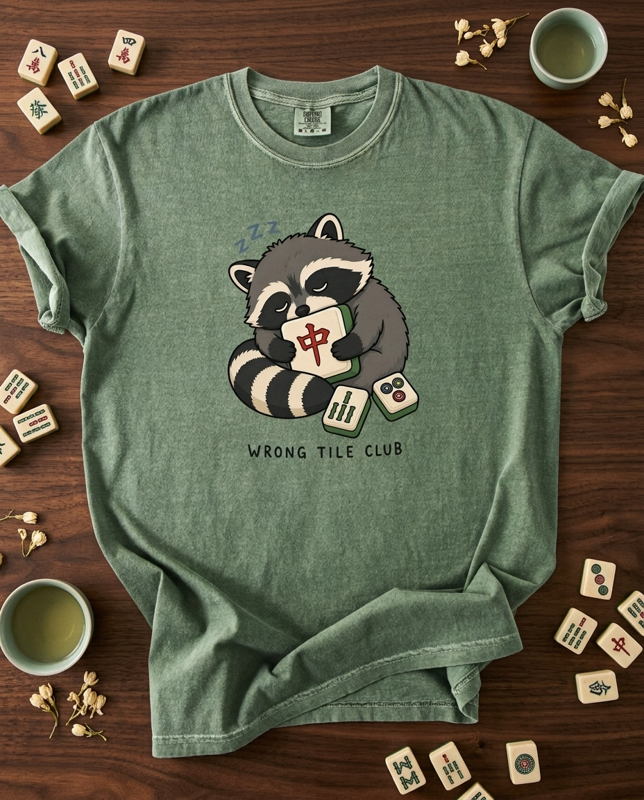 Raccoon Wrong Tile Club