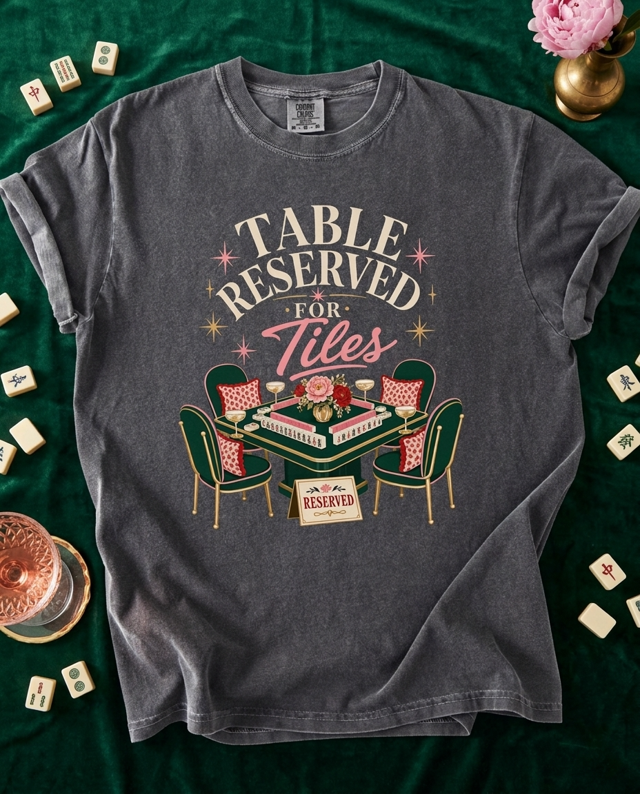 Table Reserved for Tiles