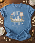 Quiet Table, Loud Tiles