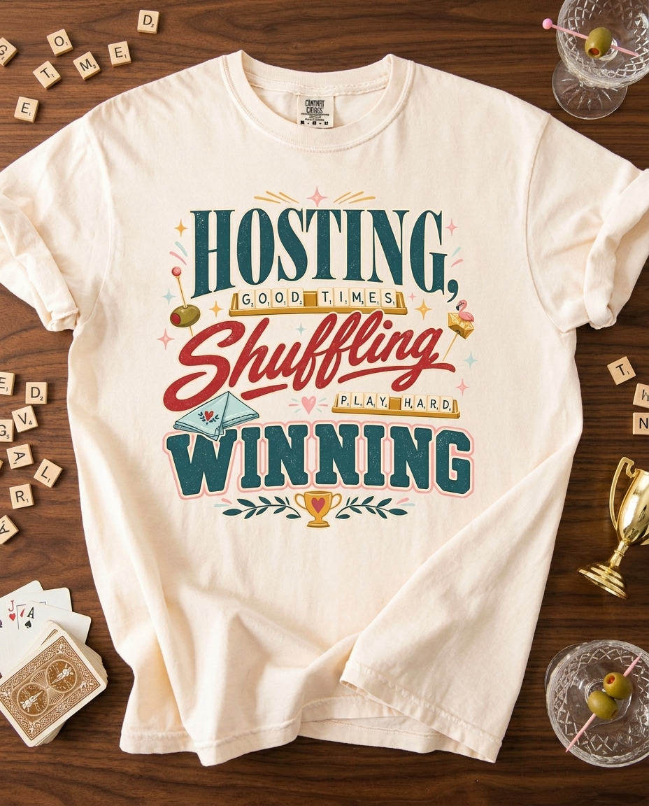 Hosting, Shuffling, Winning