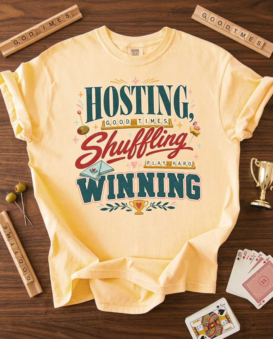 Hosting, Shuffling, Winning