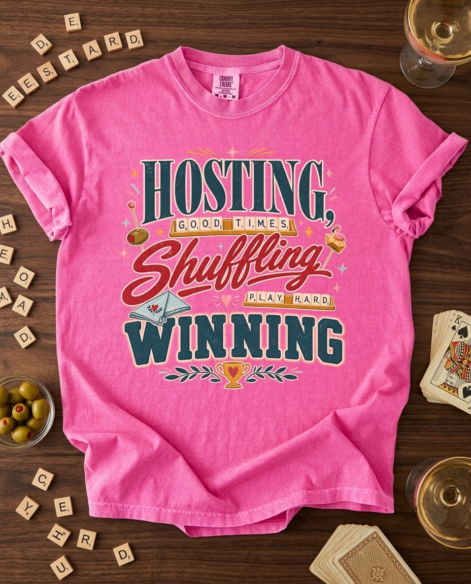 Hosting, Shuffling, Winning