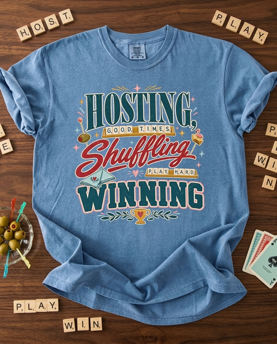 Hosting, Shuffling, Winning