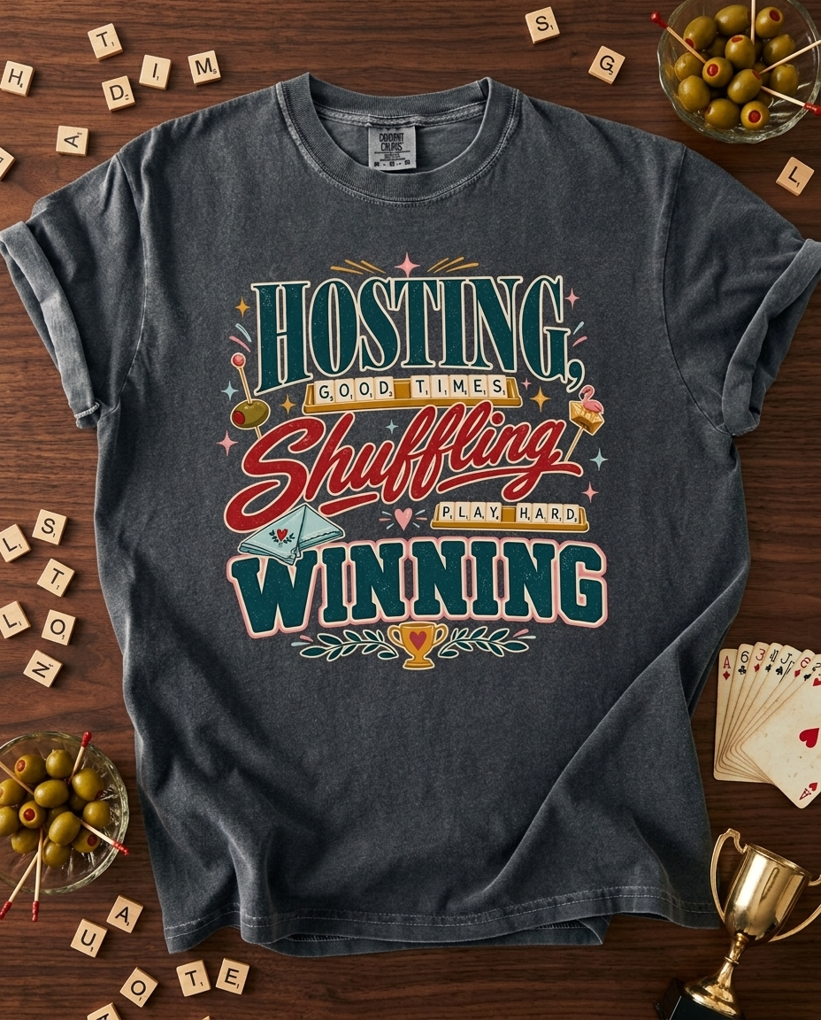 Hosting, Shuffling, Winning