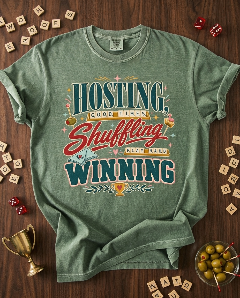 Hosting, Shuffling, Winning