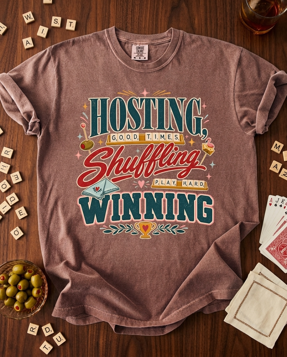 Hosting, Shuffling, Winning