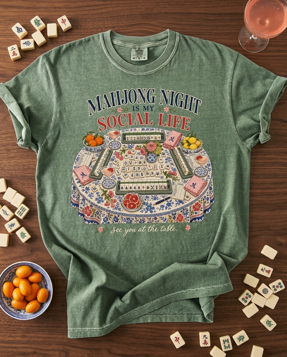 Mahjong Night is my Social Life