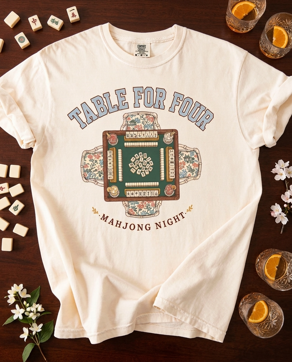Table For Four Mahjong Night