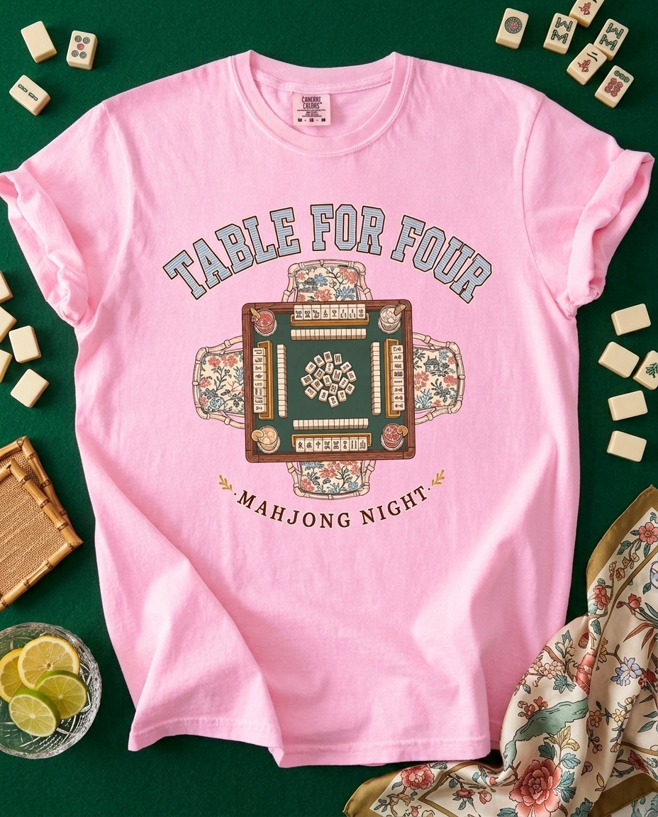 Table For Four Mahjong Night
