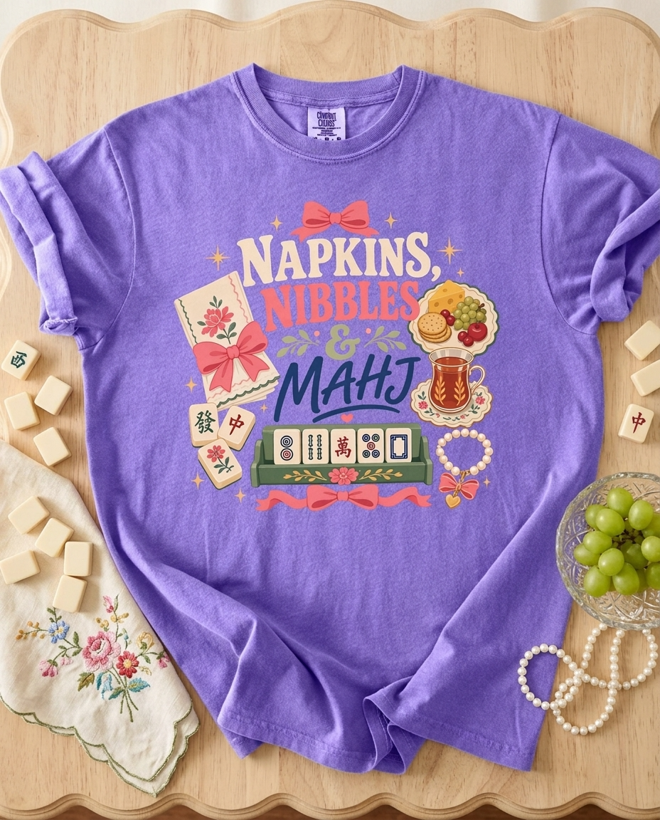 Napkins, Nibbles and Mahj