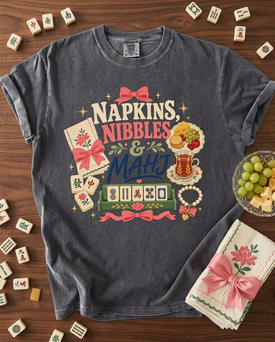 Napkins, Nibbles and Mahj
