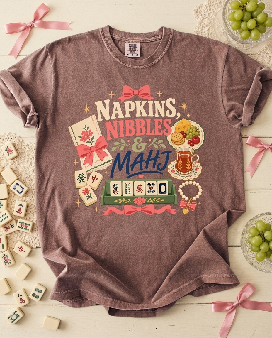 Napkins, Nibbles and Mahj