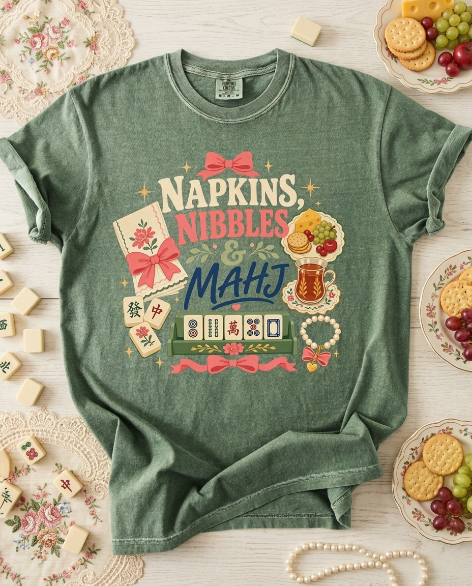 Napkins, Nibbles and Mahj