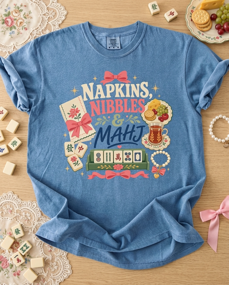 Napkins, Nibbles and Mahj