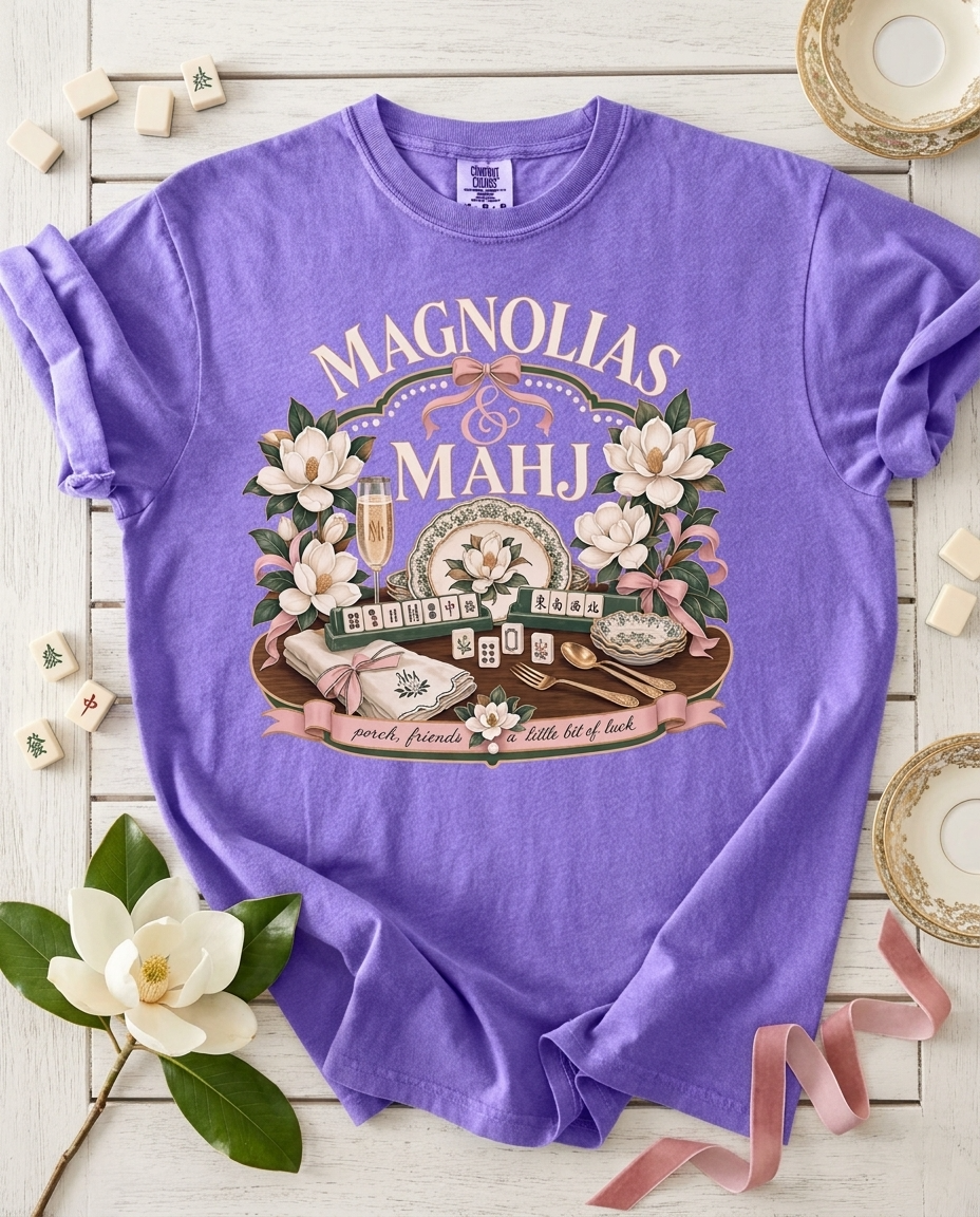 Magnolias and Mahj