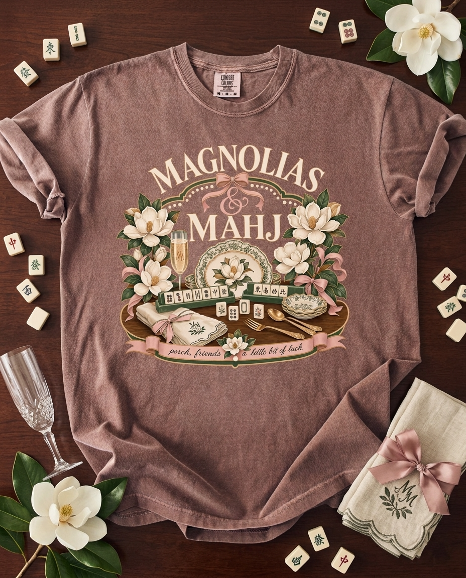 Magnolias and Mahj