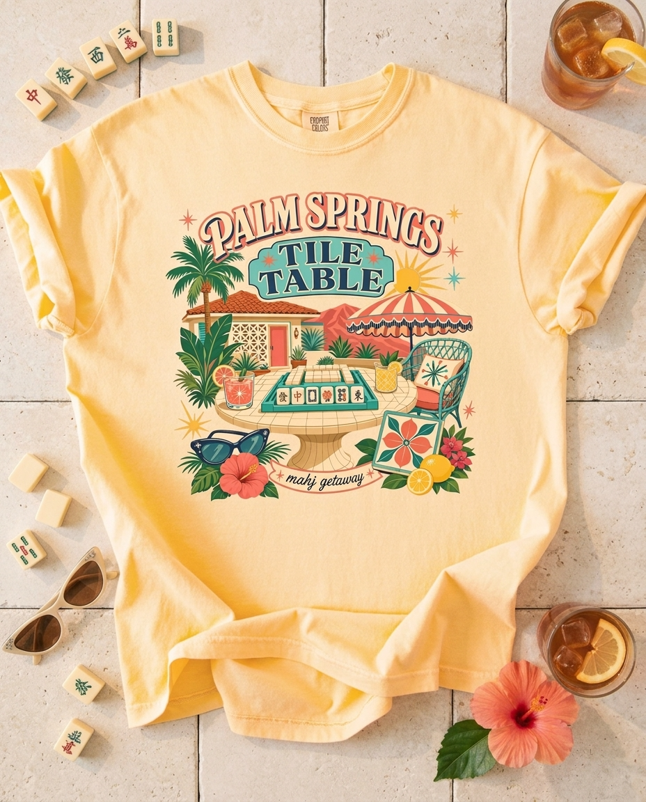Palm Springs Tile Table