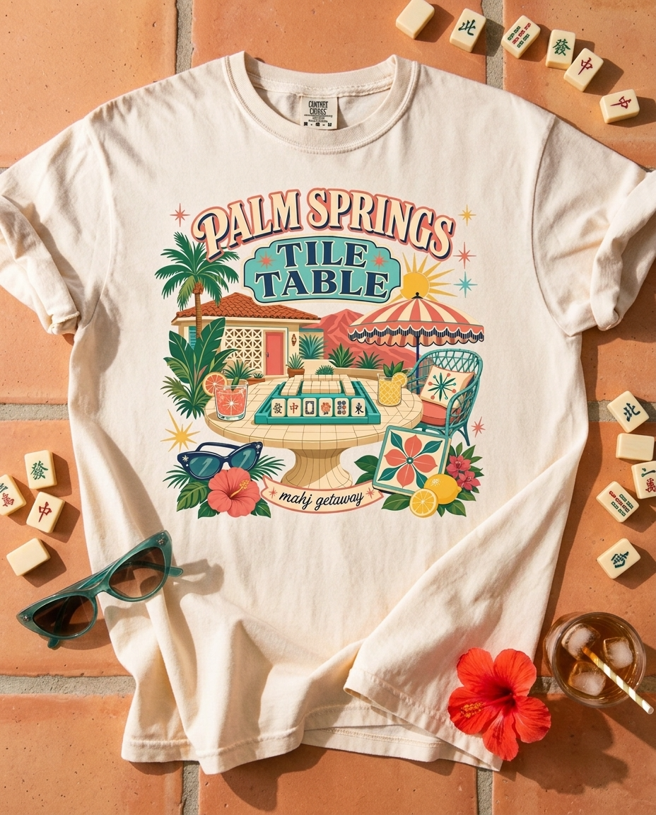 Palm Springs Tile Table