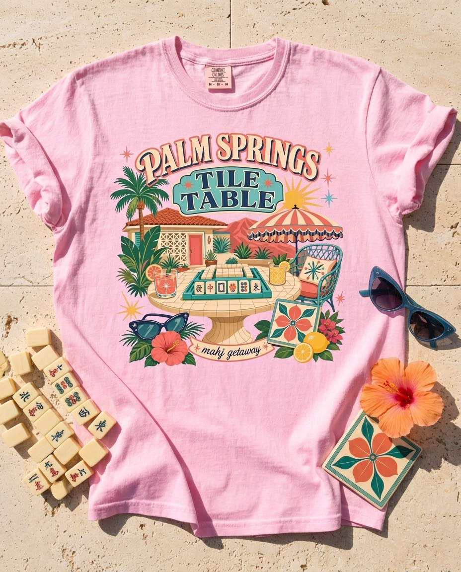 Palm Springs Tile Table