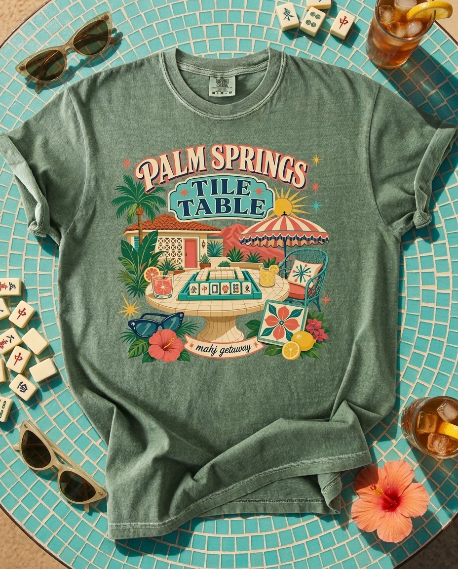 Palm Springs Tile Table