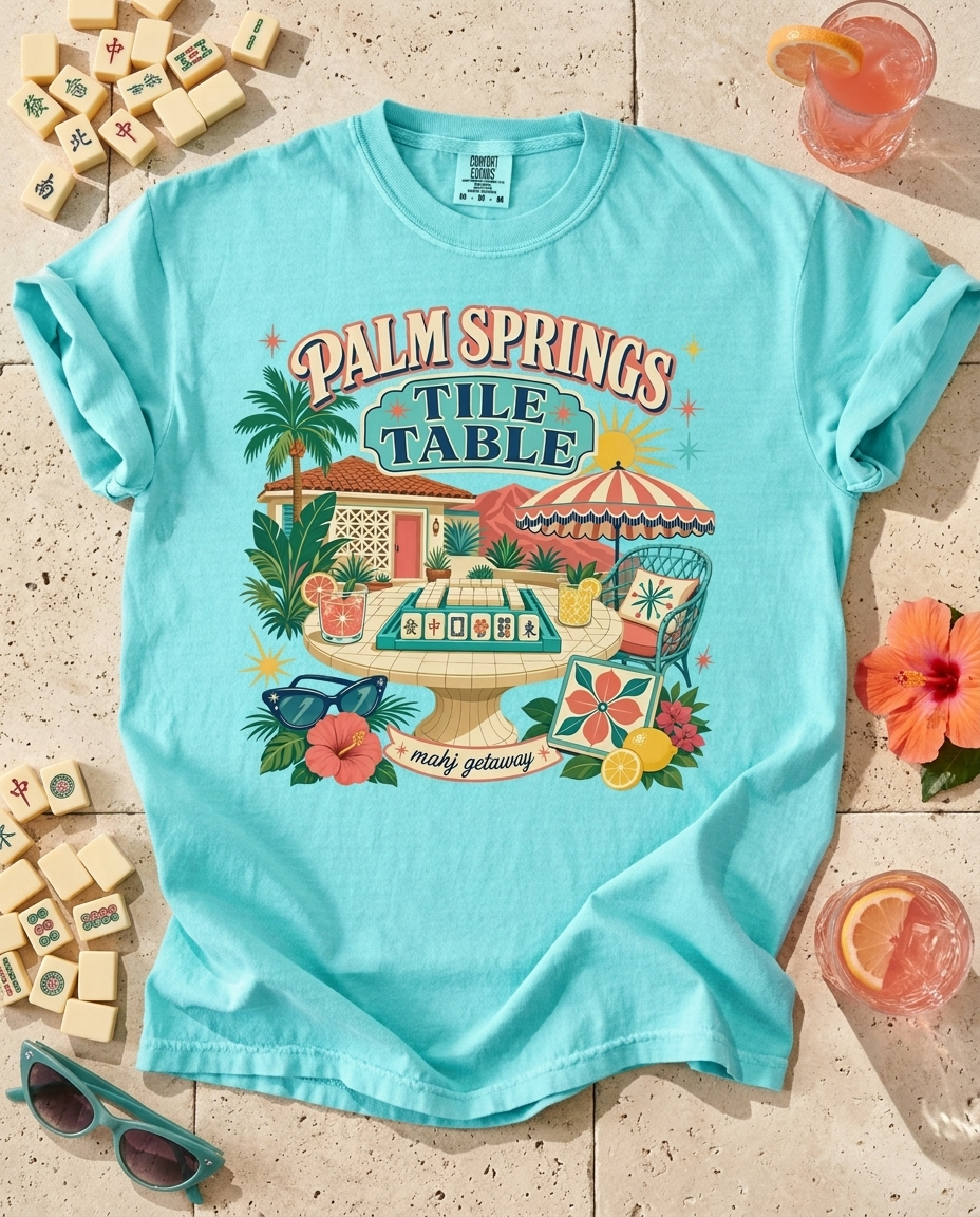 Palm Springs Tile Table