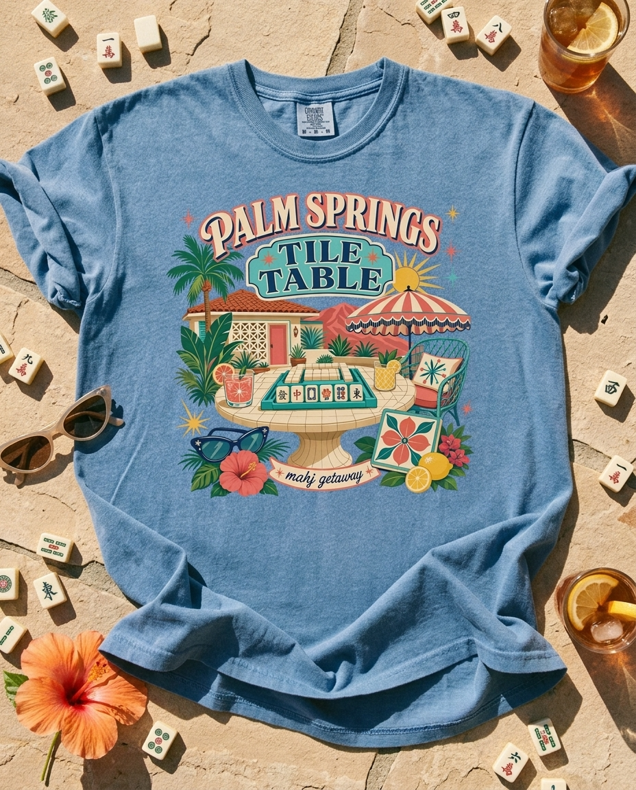 Palm Springs Tile Table