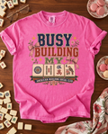 Busy Building My Hand