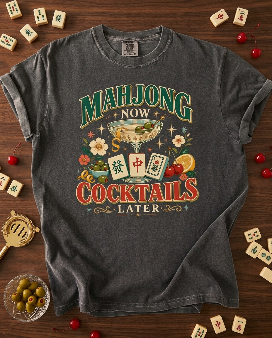 Mahjong Now, Cocktails Later