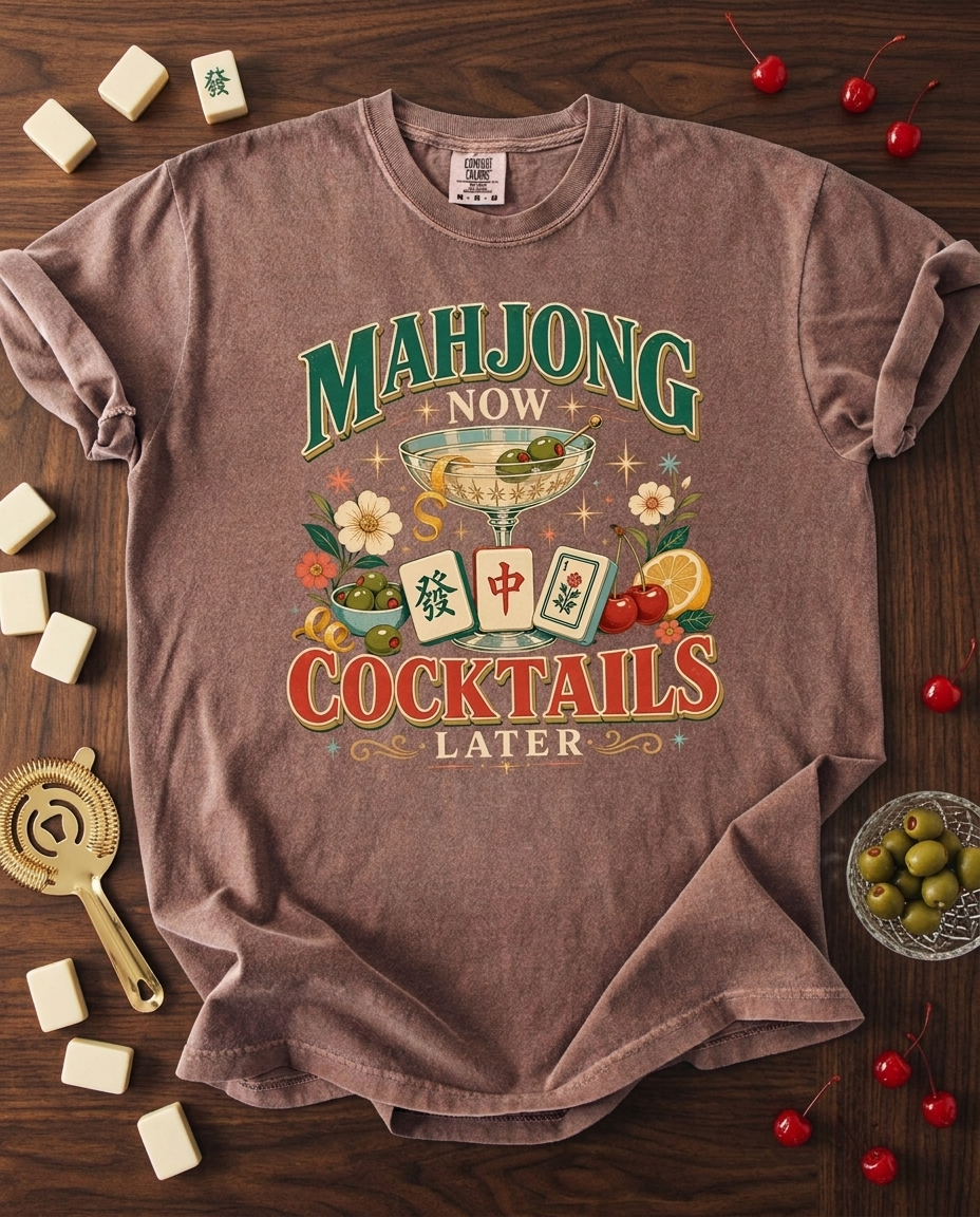 Mahjong Now, Cocktails Later