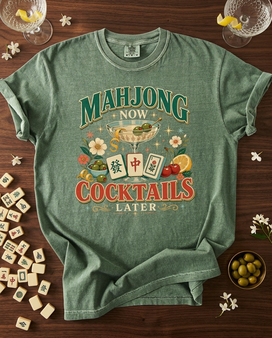 Mahjong Now, Cocktails Later