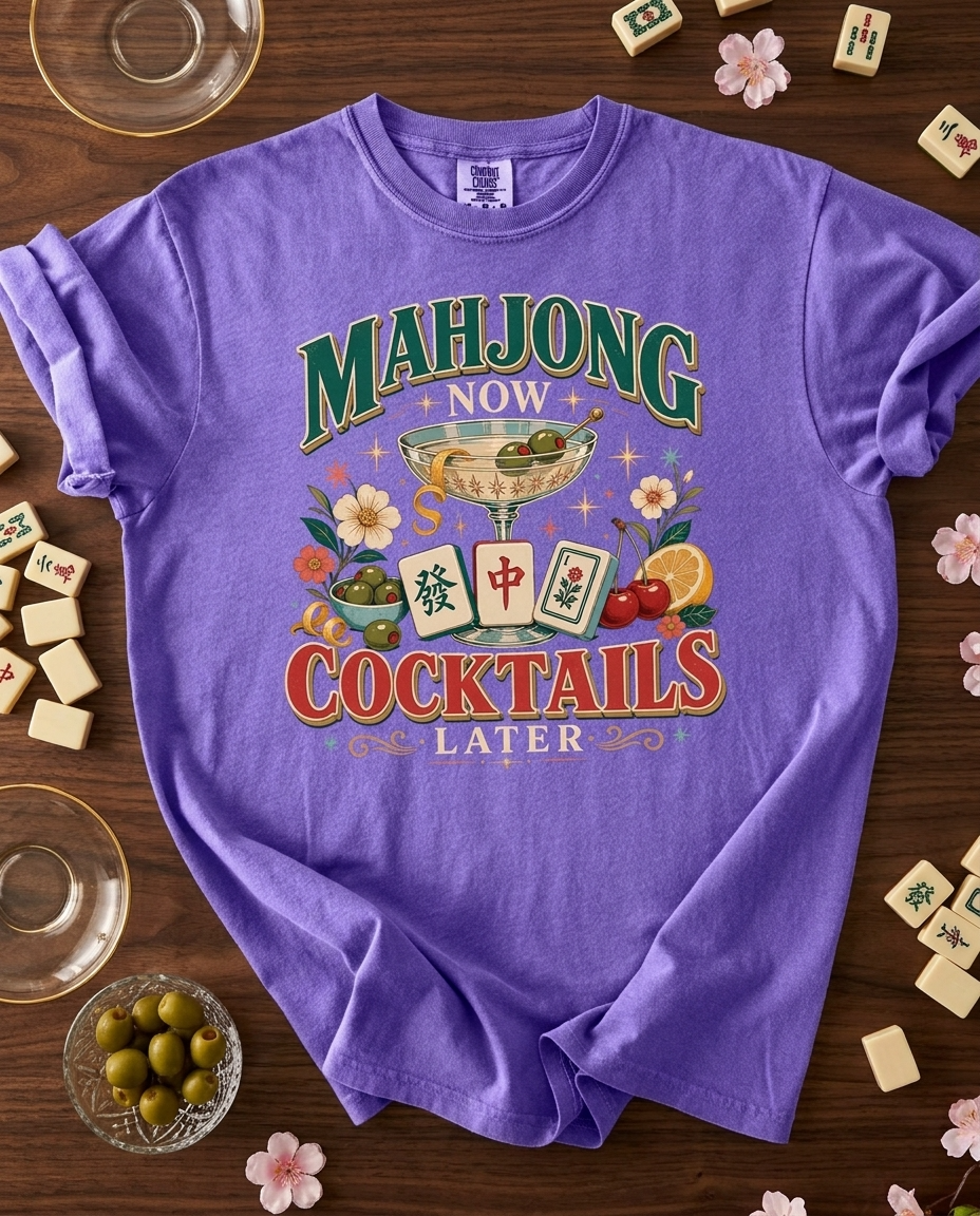 Mahjong Now, Cocktails Later