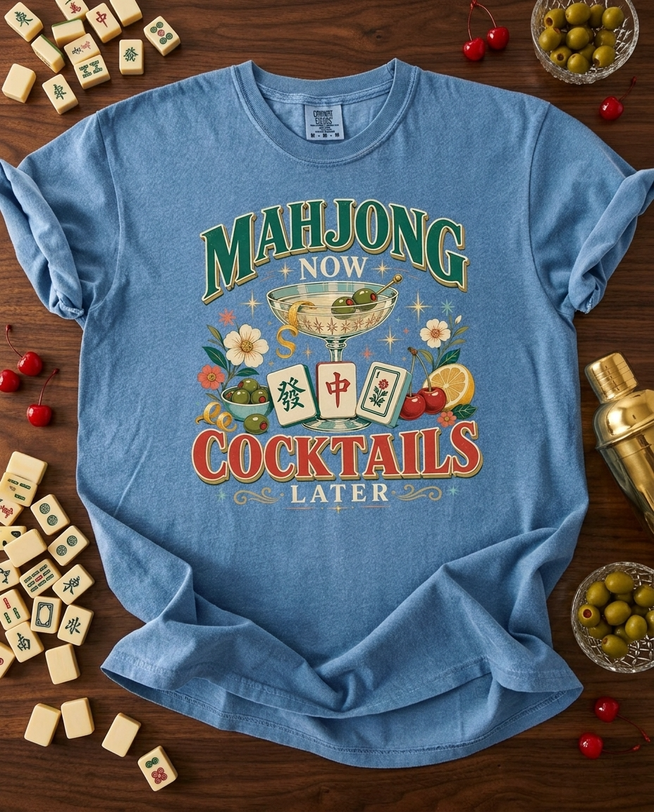 Mahjong Now, Cocktails Later