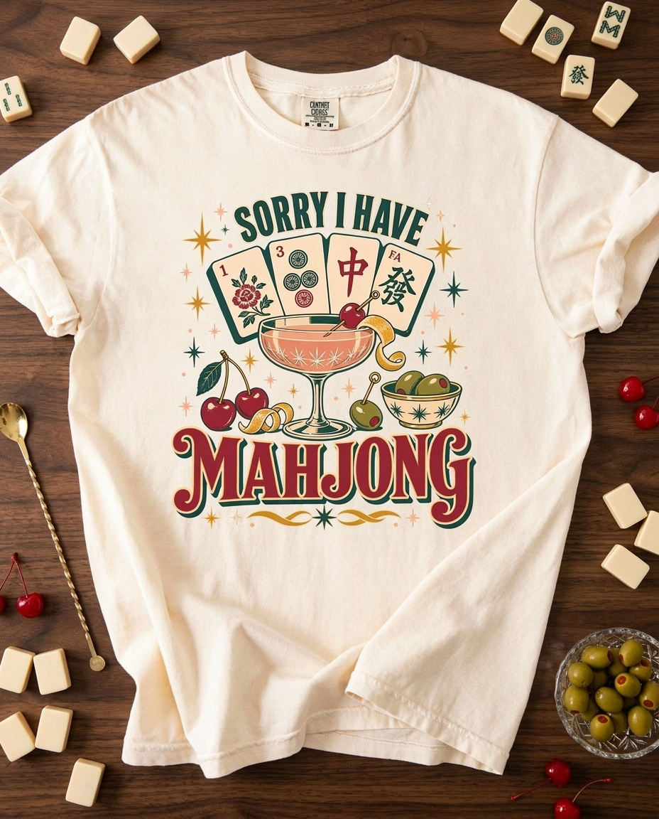Sorry I Have Mahjong