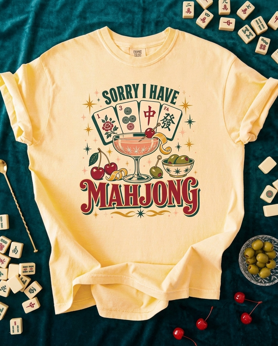 Sorry I Have Mahjong