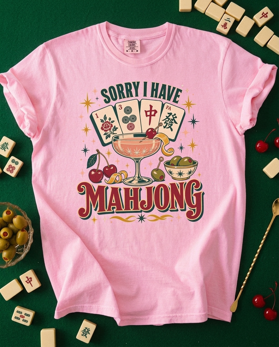 Sorry I Have Mahjong