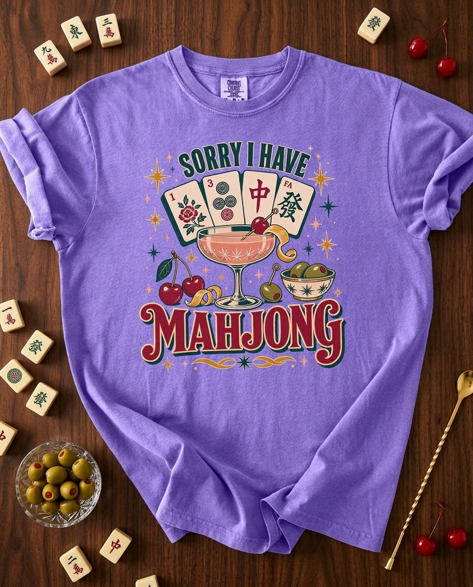 Sorry I Have Mahjong