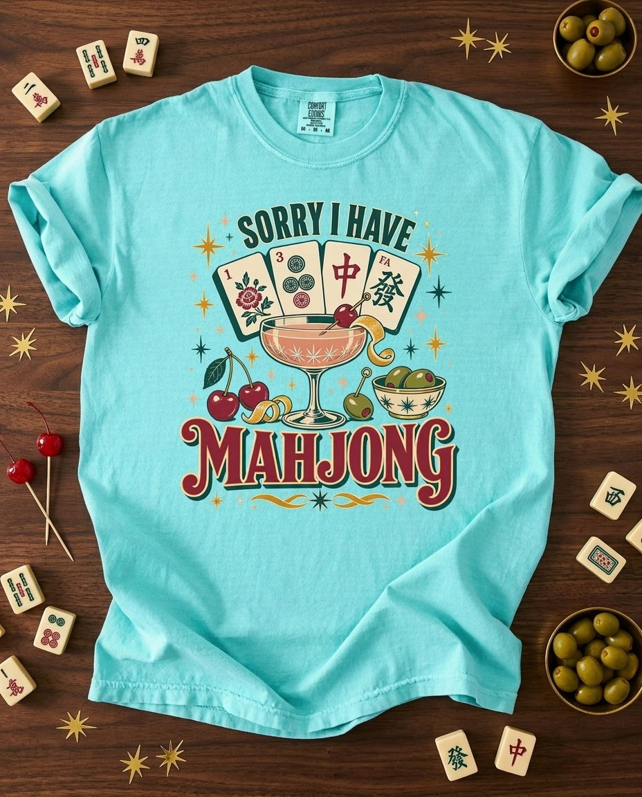 Sorry I Have Mahjong