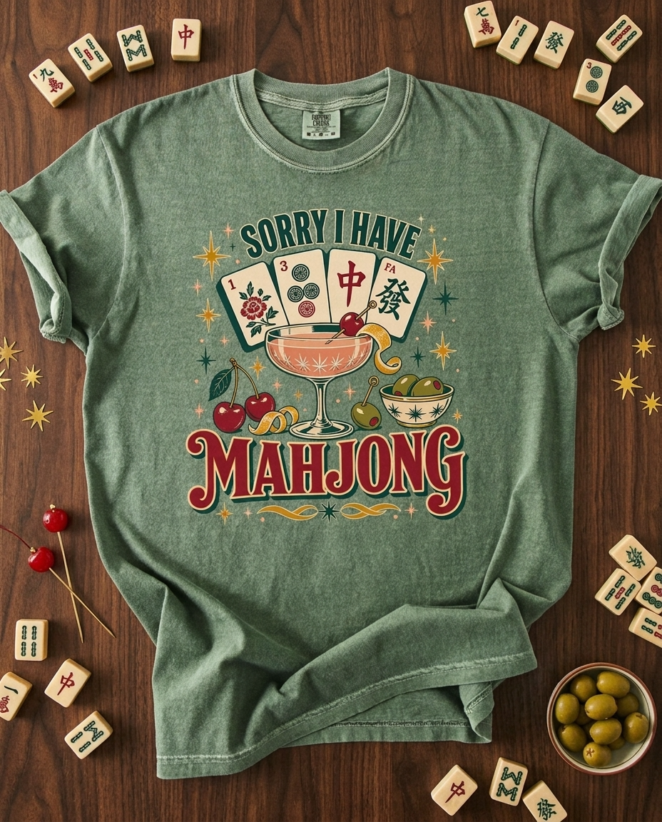 Sorry I Have Mahjong