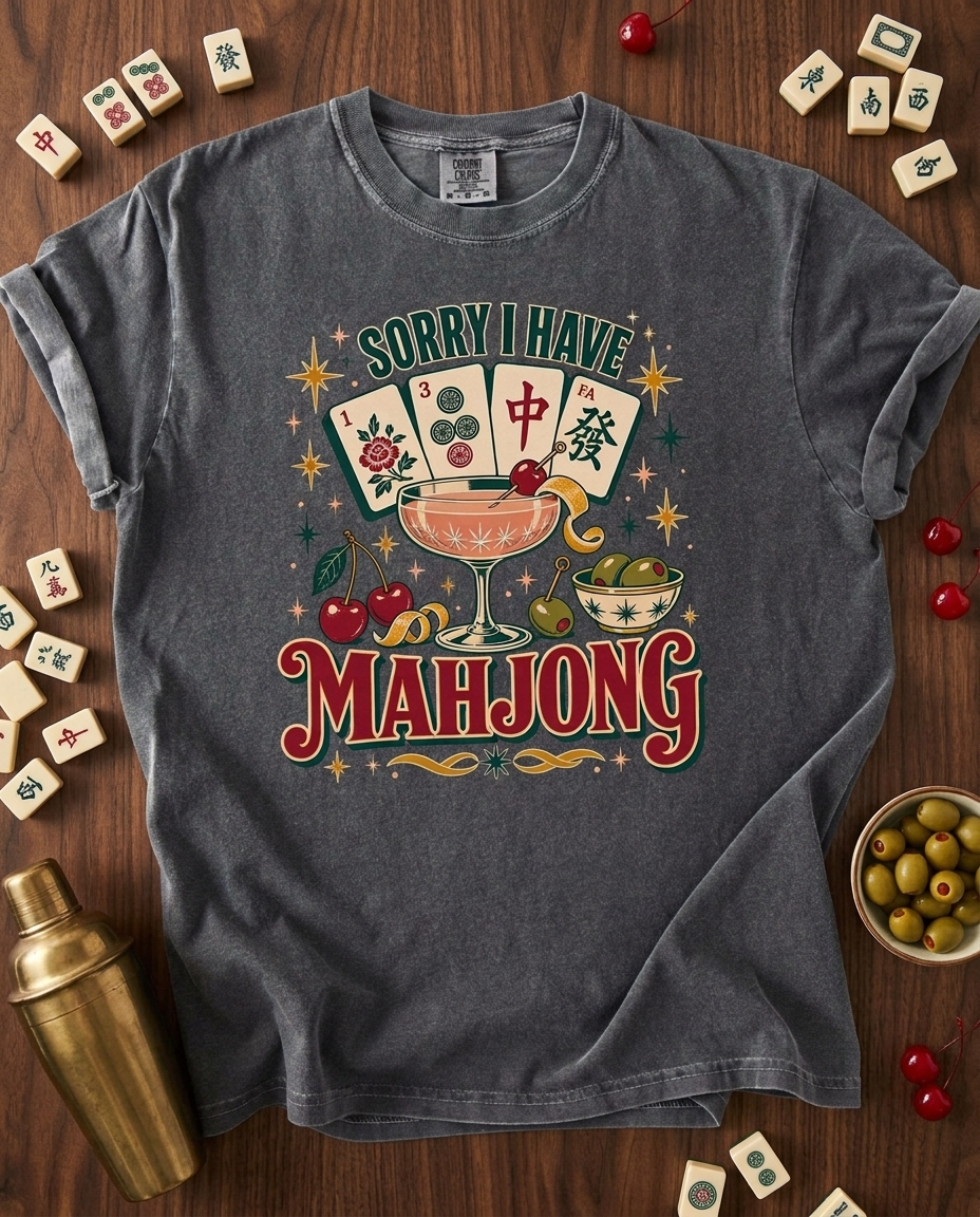 Sorry I Have Mahjong