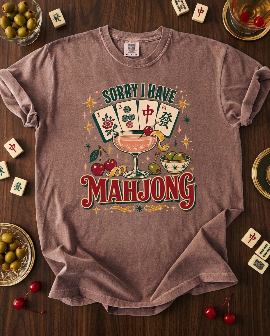 Sorry I Have Mahjong