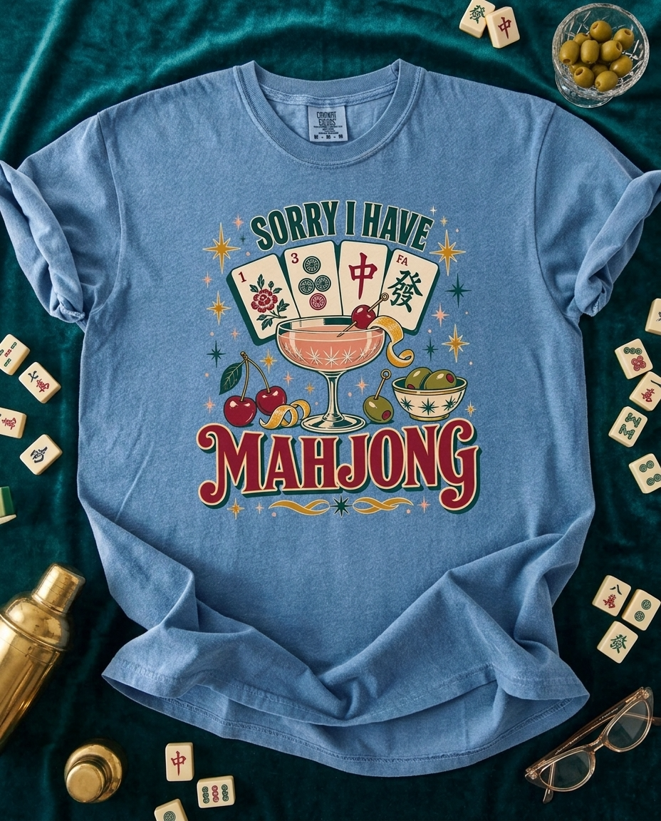 Sorry I Have Mahjong