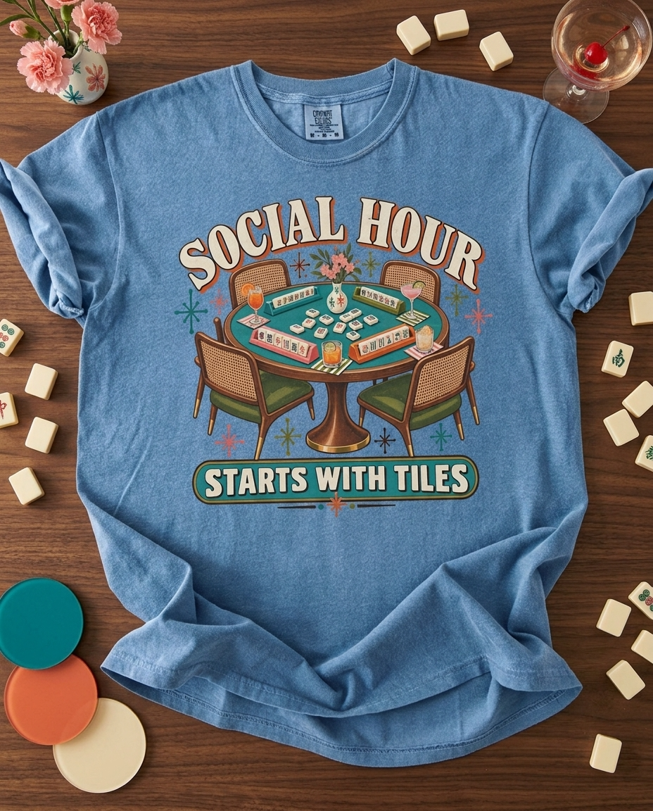 Social Hour Starts With Tiles