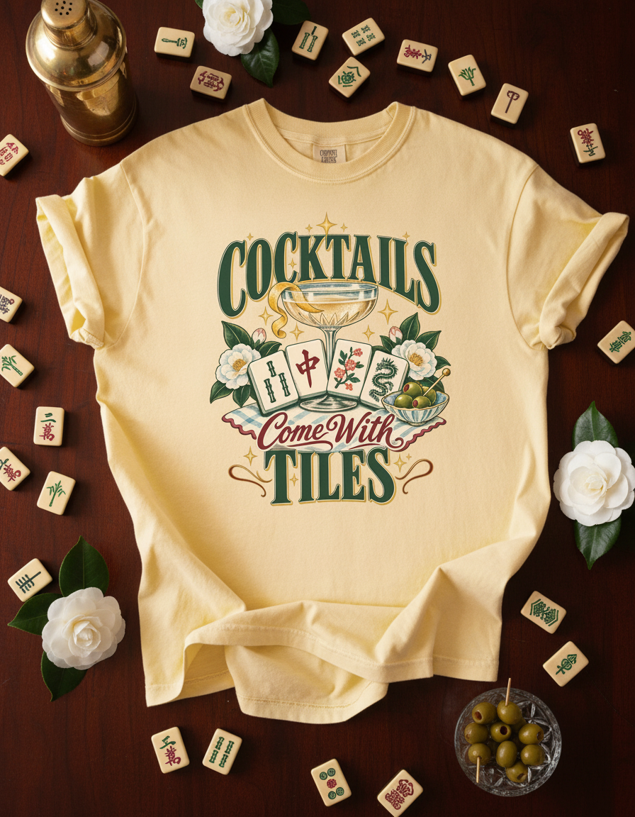 Cocktails Come With Tiles