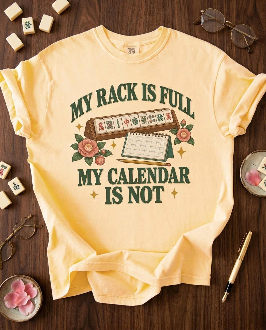 My Rack Is Full, My Calendar Is Not
