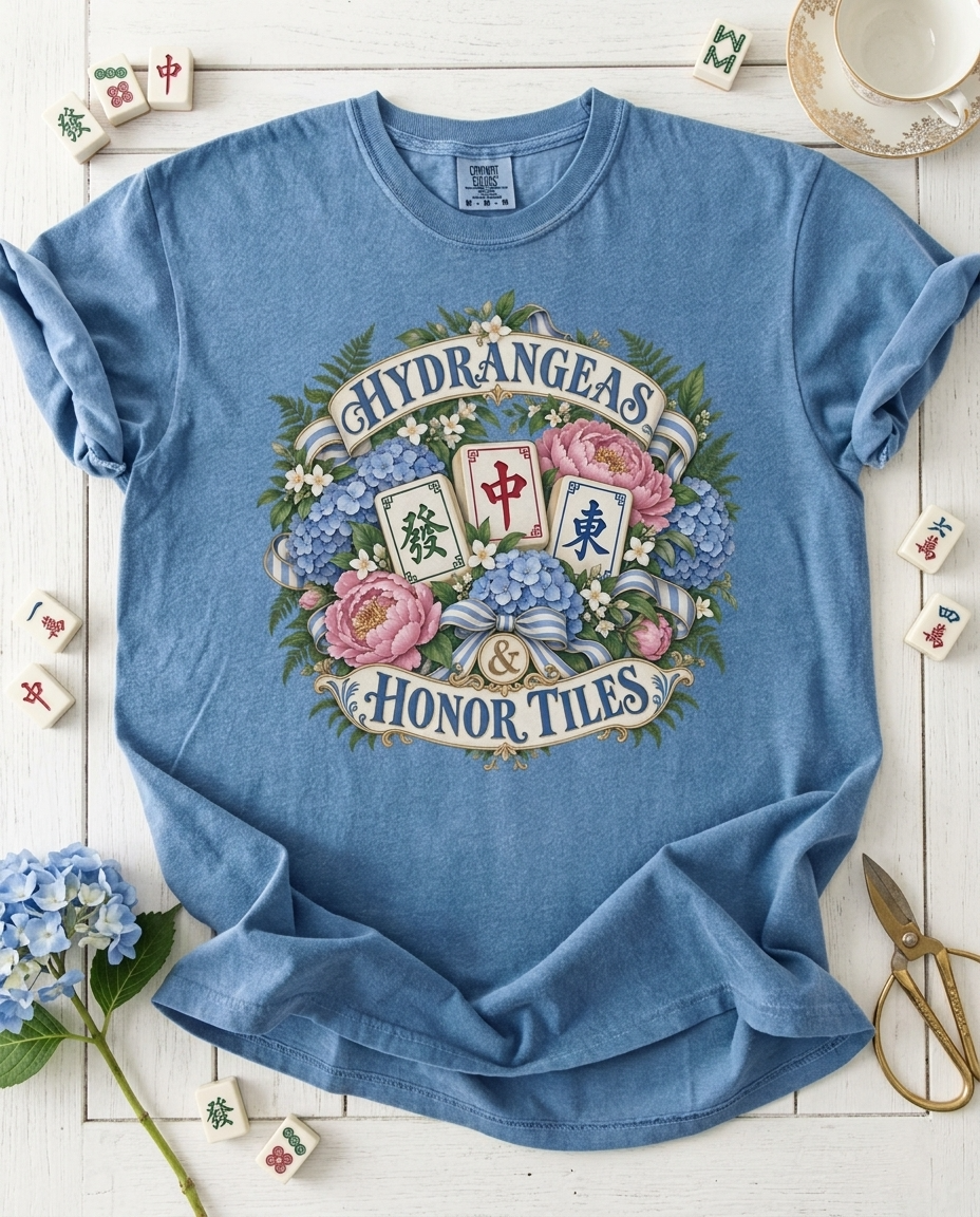 Hydrangeas And Honor Tiles