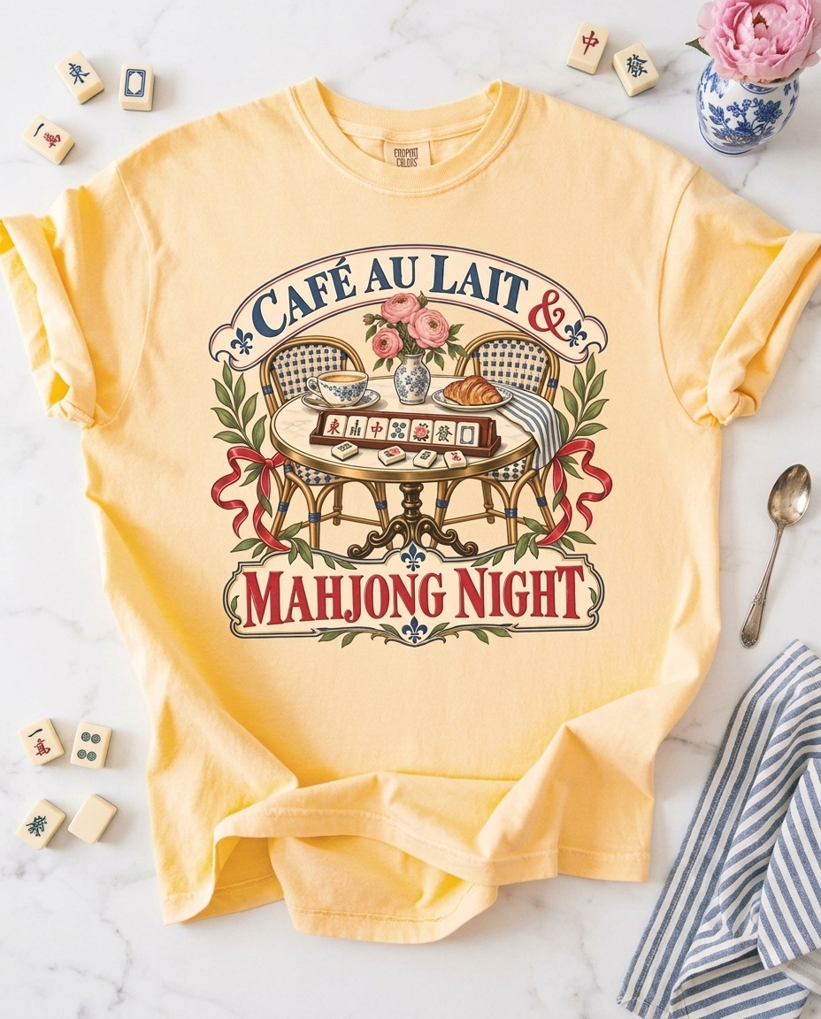 Cafe Au Lait & Mahjong