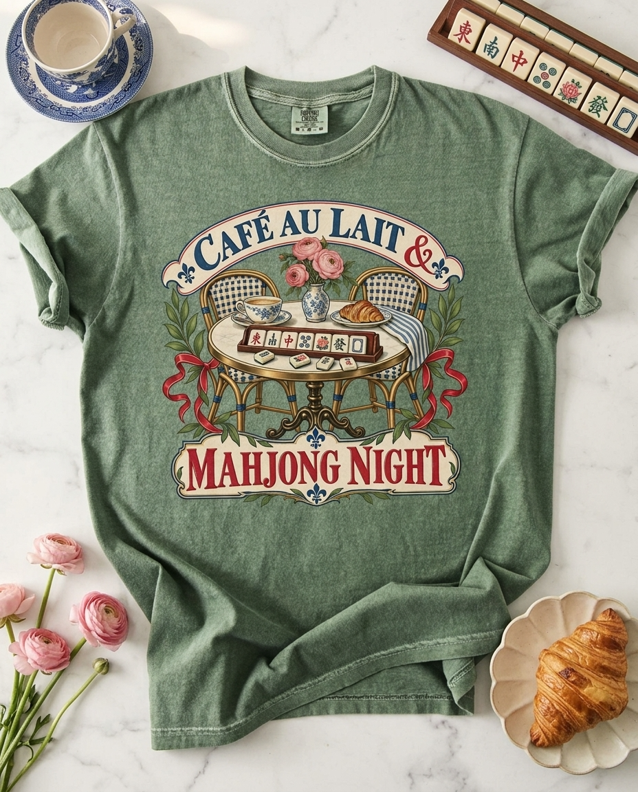 Cafe Au Lait & Mahjong