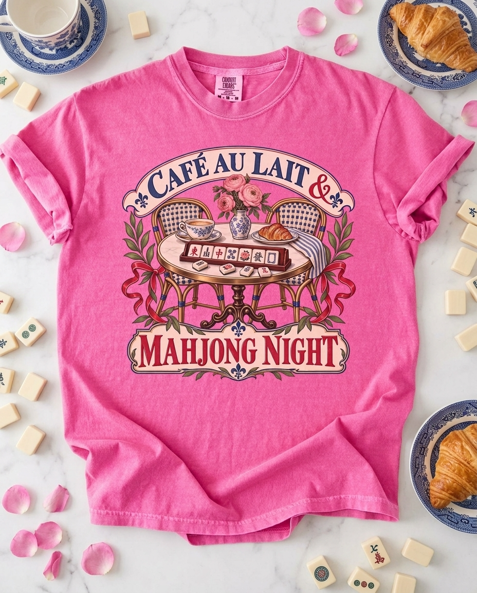Cafe Au Lait & Mahjong